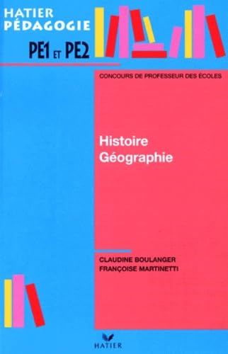 Histoire-géographie, concours des professeurs des écoles book