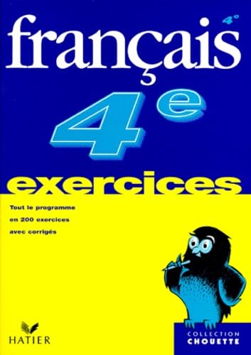 Chouette Entraînement : Français, de la 4e à la 3e - 13-14 ans (+ corrigés) book