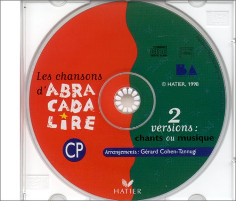 LES CHANSONS D'ABRACADALIRE CP AVEC CD Books
