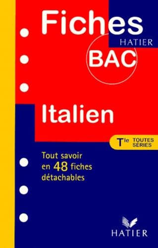 Fiches Bac italien, terminales toutes séries book