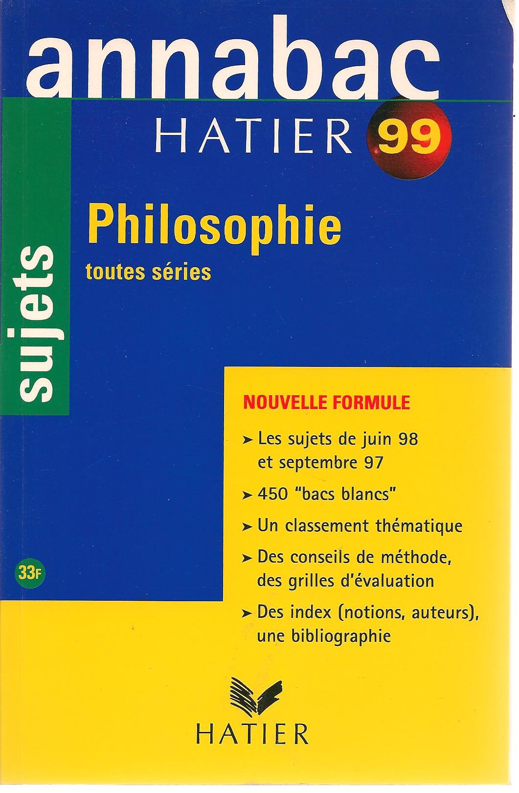 Philosophie, toutes séries book