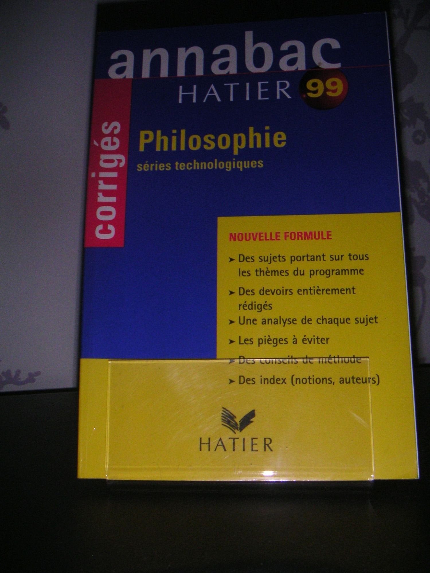 Philosophie, séries technologiques (STT, STI, STL, SMS, F11, F12) Books