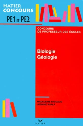 Biologie-géologie - concours de professeur des écoles book