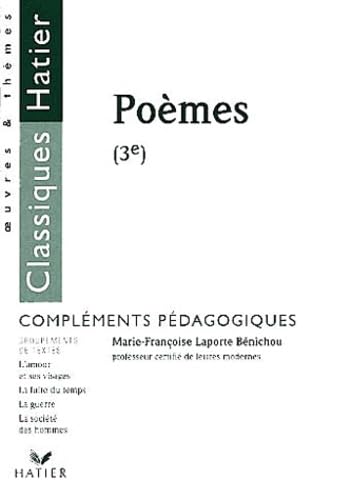 Poèmes 3e: Livret pédagogique book