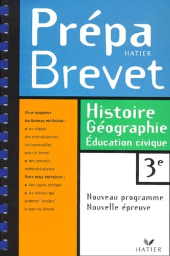 Prépabrevet histoire, géographie - 3e book