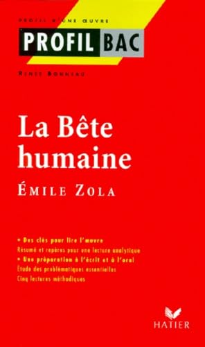 "La bête humaine", Émile Zola Books