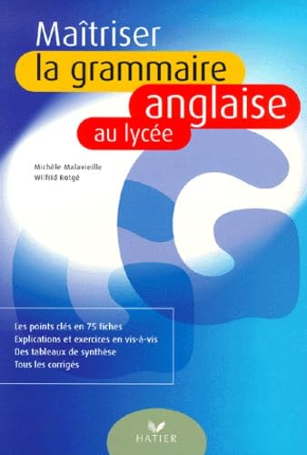 Maitriser La Grammaire Anglaise Au Lycee Books