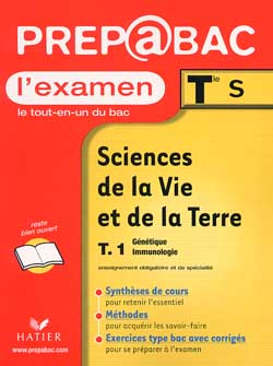 Sciences de la vie et de la terre, examen, terminales S. Vol. 1. Génétique Books