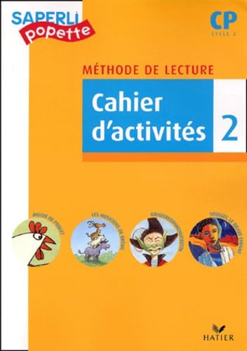 Saperlipopette CP : Cahier d'activité 2 book