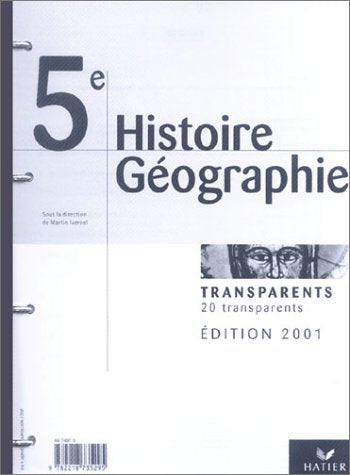 Histoire-Géographie, 5ème + 20 transparents book