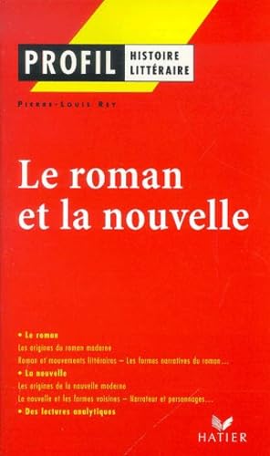 Le Roman Et La Nouvelle Books