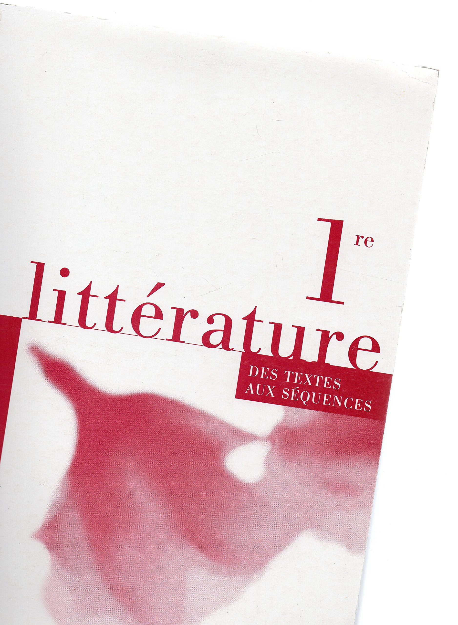Littérature première, tome 1 : Livre du maître Books