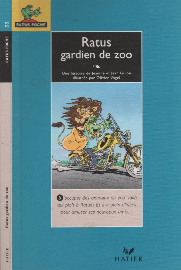 Ratus, gardien de zoo book