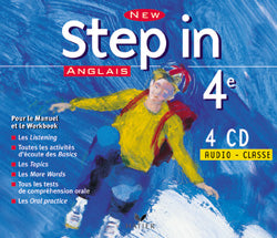 New step in, anglais 4e : CD audio de la classe cd