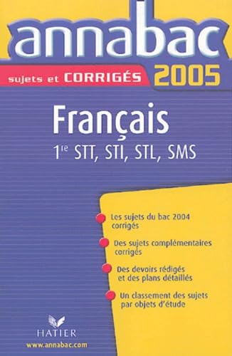 Français 1e séries technologiques STT, STI, STL, SMS Books