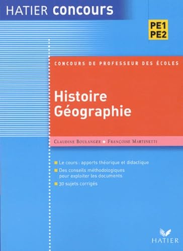 Préparation à l'épreuve d'histoire-géographie du concours de professeur des écoles book