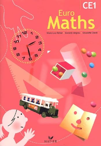 Euro Maths, CE1 : Livre de l'élève book