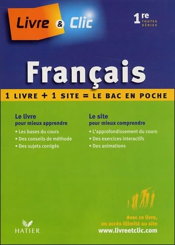 Français 1e toutes séries book