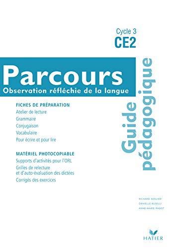 Parcours français CE2 - Guide Pédagogique Professional & Reference Books