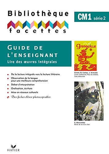 Facettes CM1, Guide de l'enseignant 2 (titres 4 et 5) book