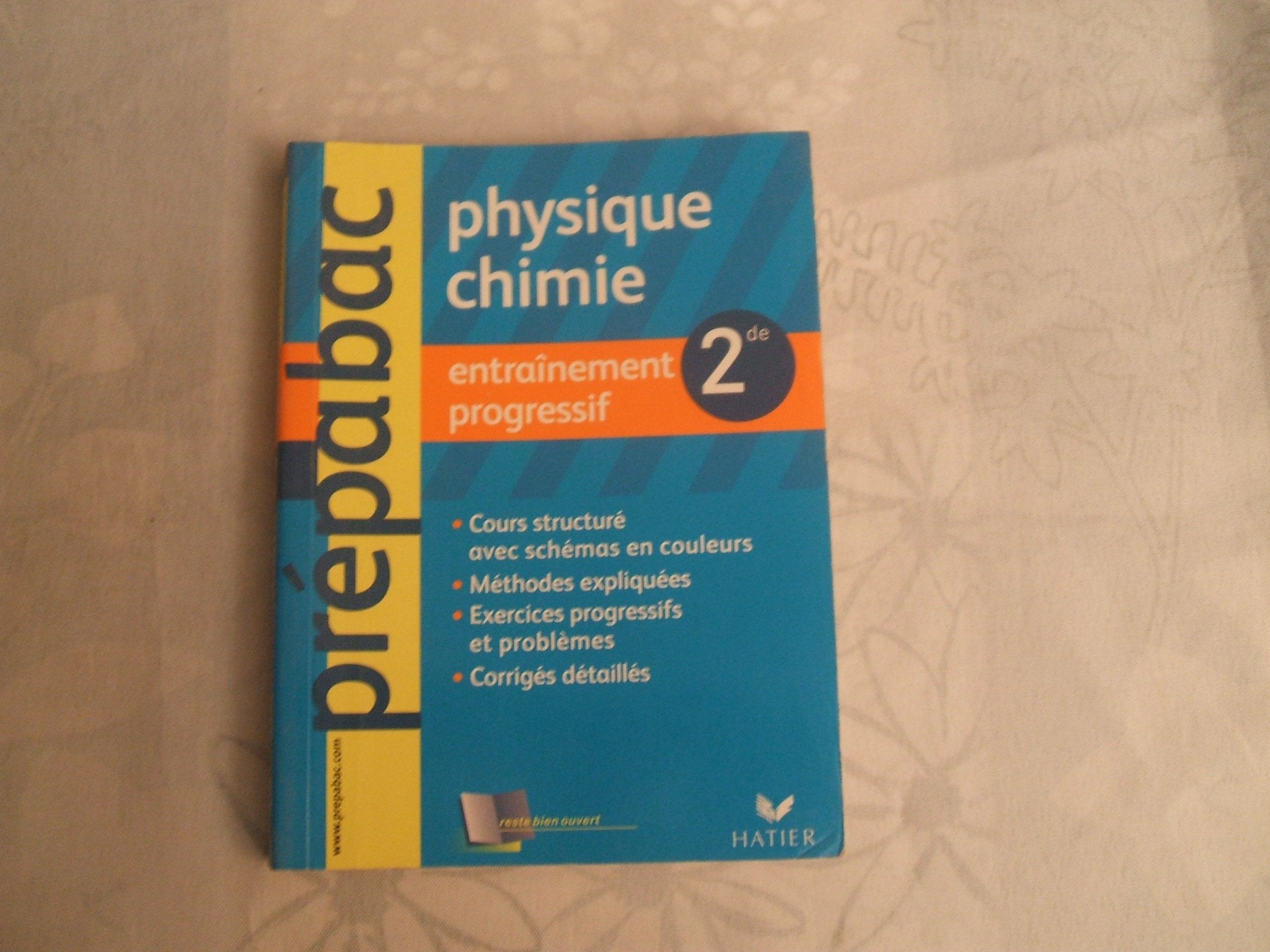 Physique-Chimie 2e: Entraînement progressif book