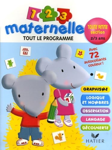 1-2-3 Maternelle - Toute Petite Section 2-3 ANS book