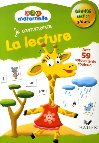 1-2-3 Maternelle - Lecture Grande Section (Ancien Prix Editeur : 5,50 Euros): Je Commence La Lecture Foreign Languages ​​& Dictionaries