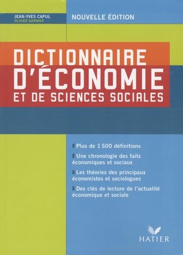 Dictionnaire d'économie et de sciences sociales Books