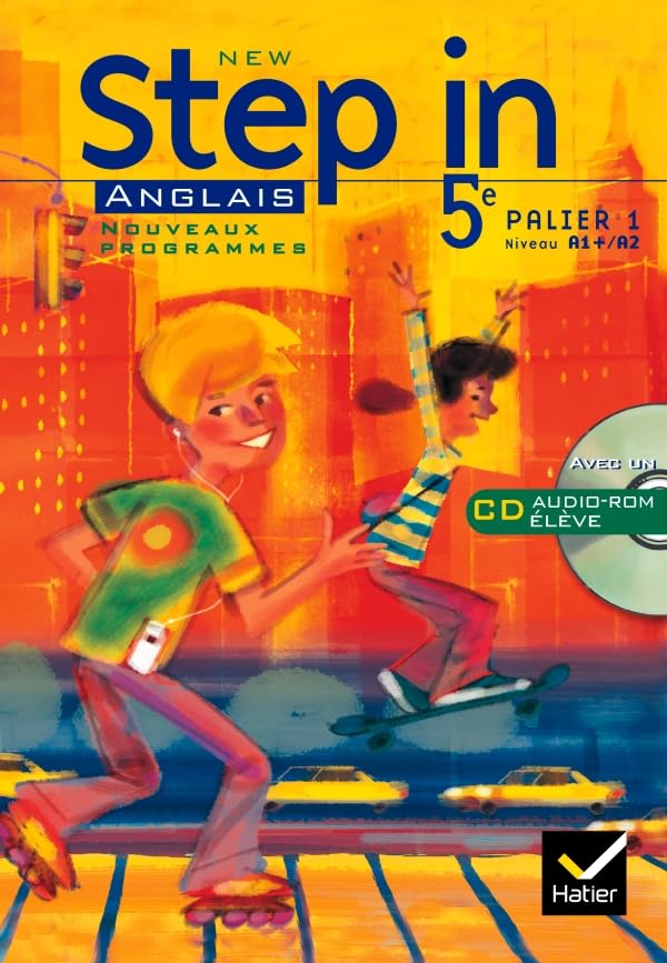 New Step In Anglais 5e - Livre de l'élève + CD audio-rom, éd. 2007 book