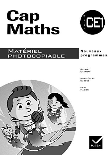 Cap Maths CE1 éd. 2009 - Matériel photocopiable book