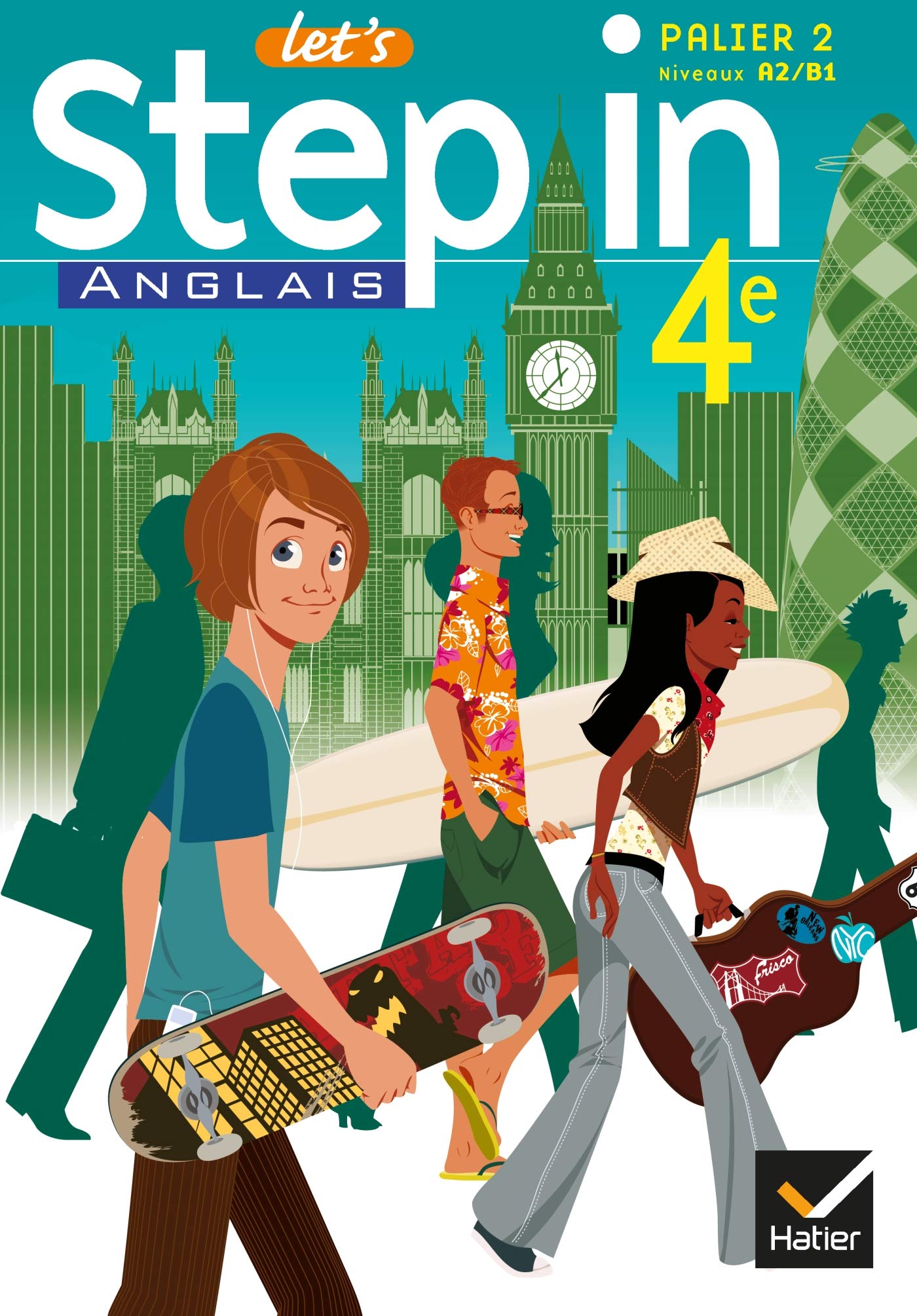 Let's Step In Anglais 4e éd 2008 - Manuel de l'élève + CD audio-rom Professional & Reference Books