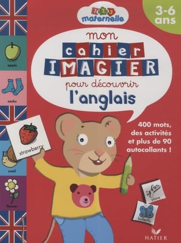 Mon cahier imagier pour découvrir l'anglais: 3-6 ans Books
