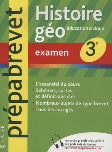 Histoire Géographie 3e: Examen Books