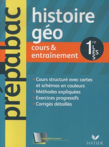 Histoire-Géographie 1e L, ES, S: Cours & entraînement book