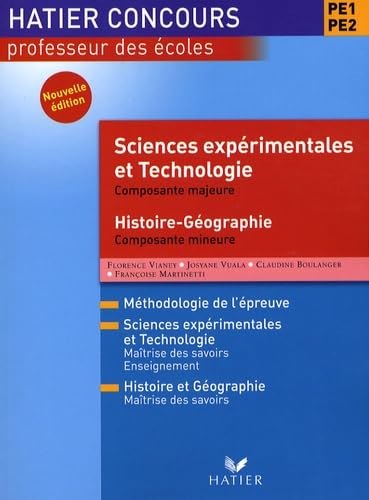Sciences expérimentales et technologie, composante majeure ; Histoire-géographie, composante mineure book