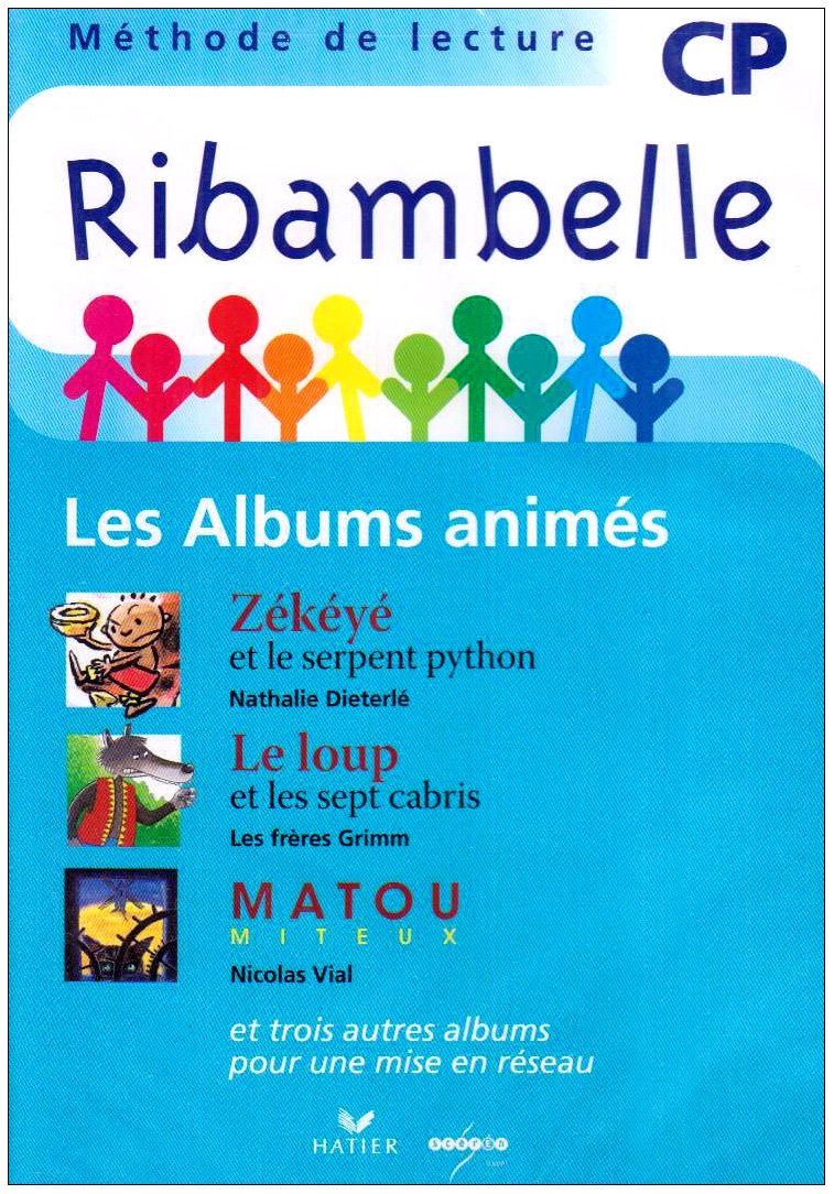 Ribambelle CP Série bleue éd.2008 : DVD Vidéo, les Albums animés 3,4 et 5 Books