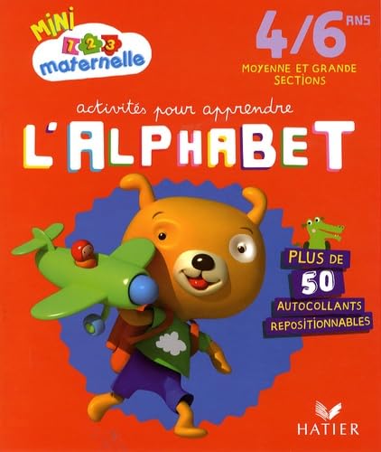 Activités pour apprendre l'alphabet, Moyenne et Grande section book