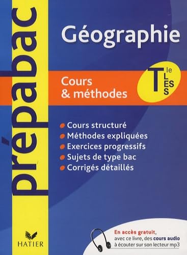 Géographie Tles L, ES, S: Cours et méthodes book