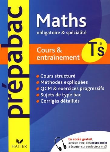 Mathématiques Terminale S: Cours et entraînement book