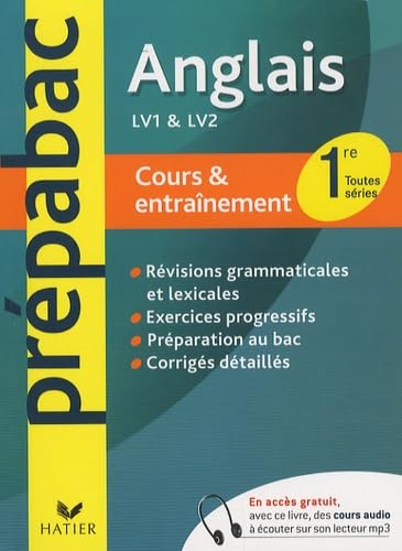 Anglais 1e Toutes séries Niveau B1/ B2 book