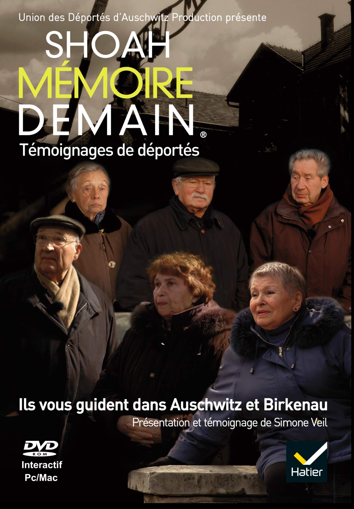 Shoah - Mémoire Demain Témoignage de déportés - DVD Rom Mac/PC book