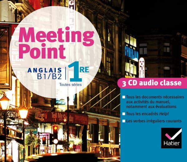 Meeting Point Anglais 1re éd. 2011 - 3 CD audio classe cd