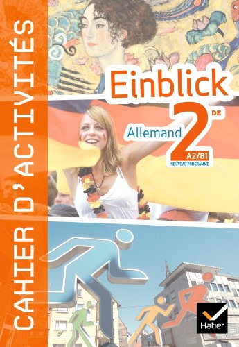 Einblick Allemand 2de éd 2010 - Cahier d'activités book