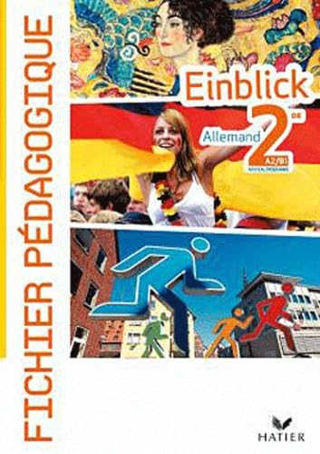 Allemand 2e A2/B1 Einblick: Fichier pédagogique book