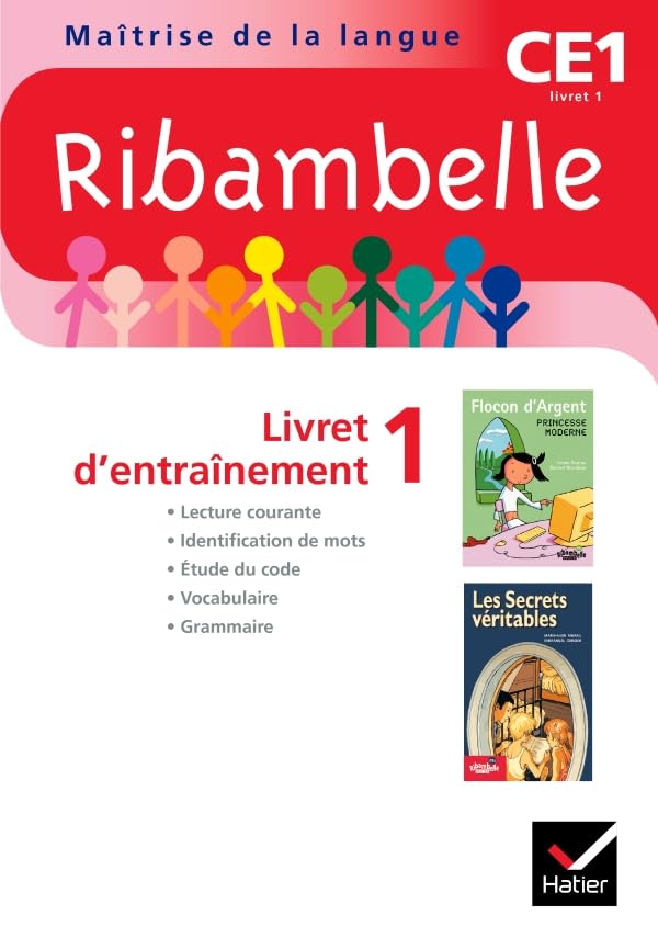 Ribambelle CE1 2010 série Rouge, livret d'entraînement N°1 NON VENDU SEUL Compose le 9344904 Professional & Reference Books