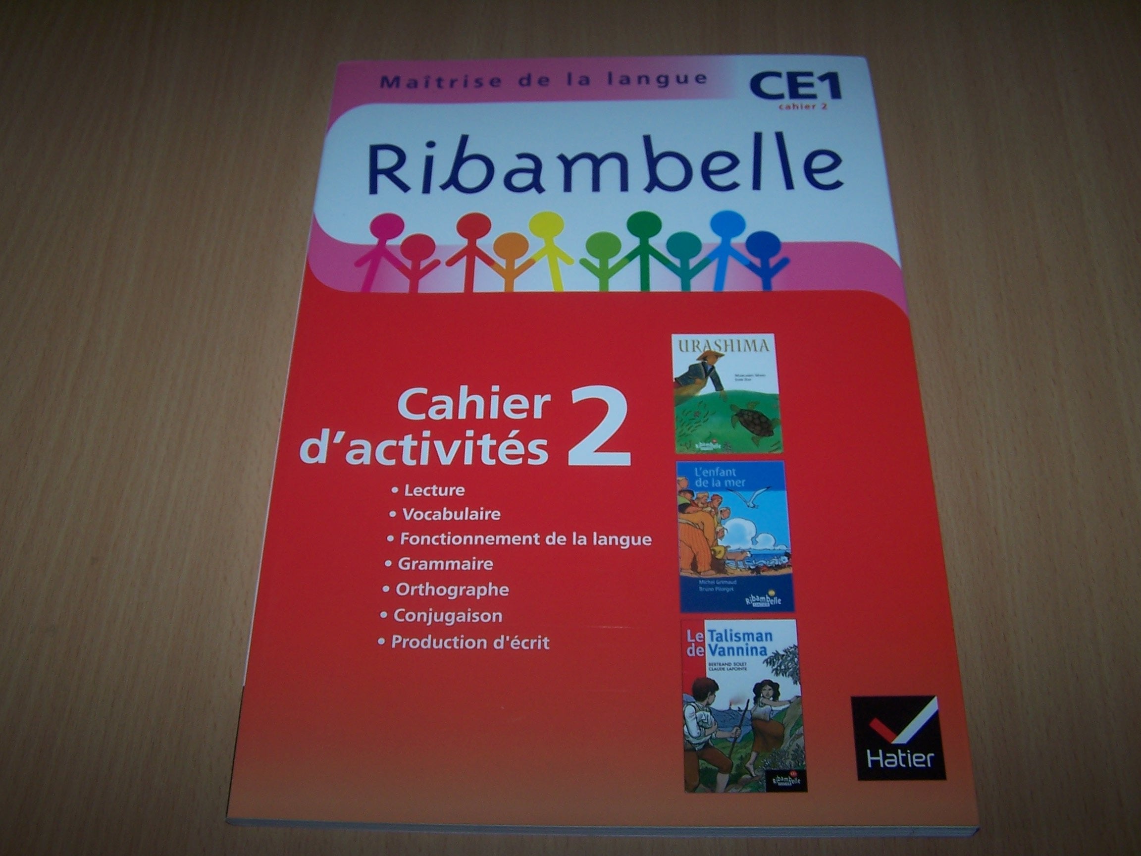 Ribambelle CE1 2010 série Rouge, cahier d'activités n°2 NON VENDU SEUL Compose le 9344912 book