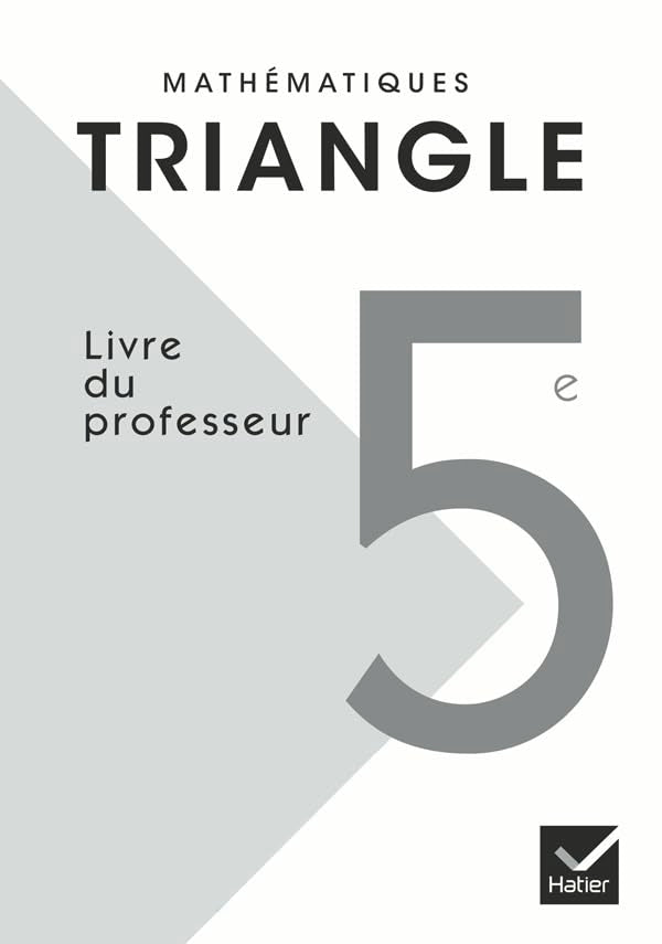 Triangle Mathématiques 5e éd. 2010 - Livre du professeur book