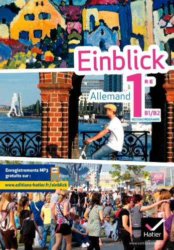 Einblick Allemand 1re éd. 2011 - Manuel de l'élève book