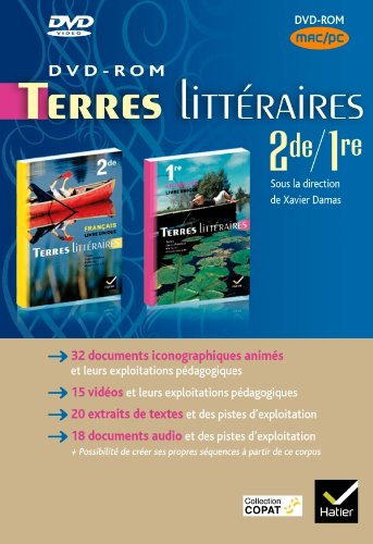 Terres littéraires Français livre unique 2de/1re éd. 2011 - DVD-Rom book