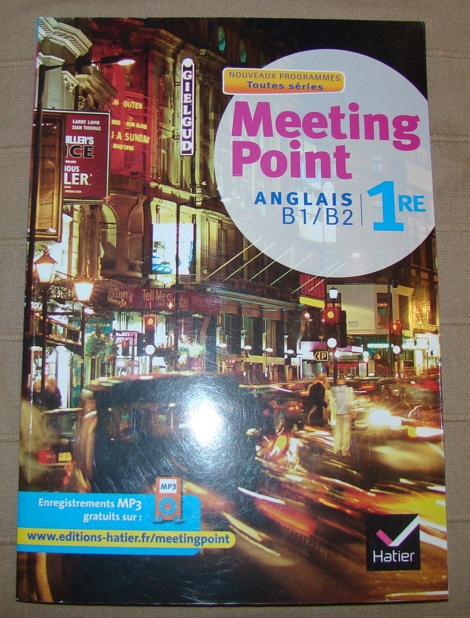 Meeting Point Anglais 1re éd. 2011 - Manuel de l'élève book